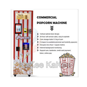 Máquina expendedora automática de palomitas de maíz con sabor a monedas, máquina expendedora de palomitas de maíz con forma de compra - Product Image 5