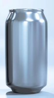 Boîtes de boisson en aluminium élégantes de 200ml 250ml 355ml et 473ml Fabricant de canettes de fruits et d'aliments vides de 12 oz pour les sodas et autres boissons