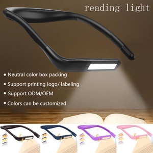 Lampe de lecture LED mains libres à col flexible pour lecteurs, idéale pour la lecture au lit, cadeau pour les amoureux des livres - Product Image 2