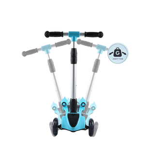 Trottinette à pédales pour enfants à 3 roues pliable avec musique et lampe de poche intégrée, très vendue et de haute qualité - Product Image 2