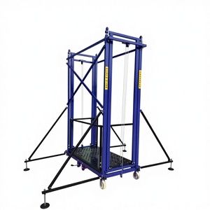 <span class=keywords><strong>Platform</strong></span> Lift Perancah Listrik Desain Baru dengan Tali Kawat <span class=keywords><strong>Elevator</strong></span> Pengangkat Otomatis Kapasitas 0.5 Ton - Product Image 6