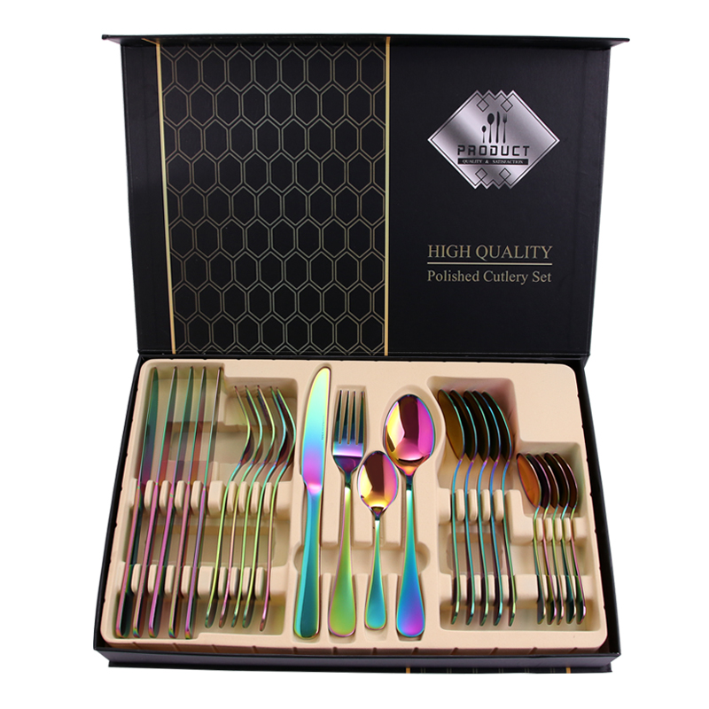 24pcs rainbow set