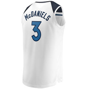 Minnesota pour hommes 2025 # 3 Maillots de basket <span class=keywords><strong>McDaniels</strong></span> personnalisés, chemises brodées, uniformes pour jeunes, vêtements de sport avec logo - Product Image 3