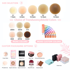 13cm núm vú bao gồm lớn Silicone pasties dính vô hình áo ngực Pad kích thước lớn vú Bìa tái sử dụng liền mạch dính áo ngực - Product Image 6