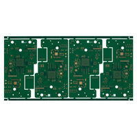 Papan PCB multilapis FR-4 OSP 4 lapis layanan lengkap dengan ketebalan 36um tembaga 1.6mm untuk Keyboard PCBA kualitas tinggi