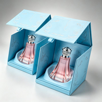Boîtes d'emballage de luxe en gros pour flacons de parfum vides à ouverture frontale, avec estampage à chaud, nouvelle tendance, personnalisables