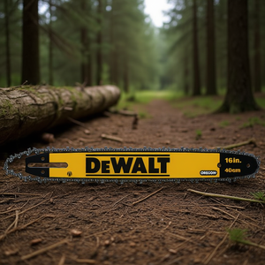 Barre de tronçonneuse Dewalt 16 pouces (40 cm) avec chaîne Oregon et guide-chaîne pour couper le bois - Product Image 3