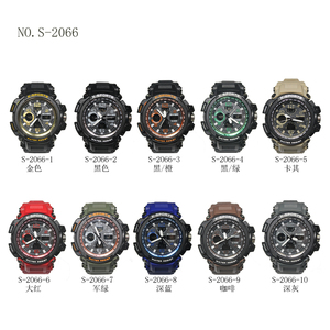 Reloj <span class=keywords><strong>Sanse</strong></span> S-2066 Camuflaje para Hombre, Reloj Deportivo Resistente al Agua, Relojes Originales de Fábrica, Reloj de Pulsera Digital Analógico de Doble Hora - Product Image 2