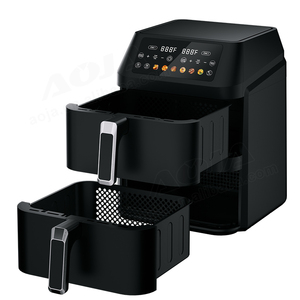 Yeni tasarım varış 11L 12L üst ve alt çift çekirdekli hava fritöz dijital ekran, fabrika özelleştirilmiş dijital çift yığılmış - Product Image 4