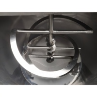 Machine de fabrication de détergent liquide pour lessive, mélangeur de lotion en acier inoxydable 316 personnalisé de 500 L avec chauffage en option