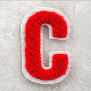 Custom Heat Press Iron on Woven <b>Pink</b> Bear Embroidery Patch for Men's Shirts Patches Webbing - Product Image 1