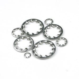 Baiguluo Internal Toothed Locking Washer 304 Stainless Steel M2 To M30 Anti Slip For Bolts - Product Image 3