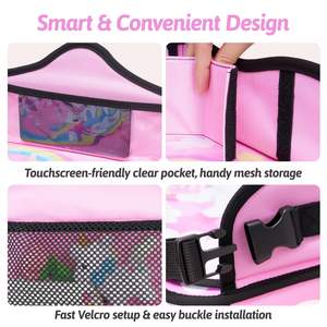 Free Sample PVC <b>Car</b> Seat Tray Table with 30-40L Capacity <b>for</b> Kids Travel & Road Trips-Toddler Lap <b>Desk</b> - Product Image 6