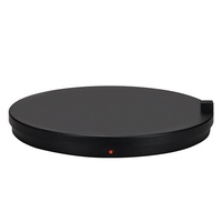 Support d'affichage rotatif de 62 cm avec télécommande et prise, idéal pour les appareils électroniques et les décorations de Noël, base de prise de vue à 360°