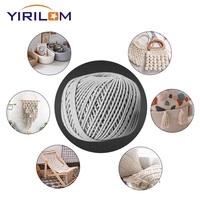 Cordon en coton naturel de 9mm Corde en coton Corde en coton macramé doux de luxe