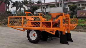 Máquina de Plantación de Yuca Tipo Tractor de Alta Eficiencia con Componentes Centrales de Engranajes, 100HP, 2 Filas, Espacio entre Filas de 60-70cm - Product Image 4