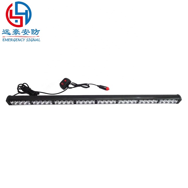 12v/24v Emergency Light bar Amber Cheap Light bar White and Orange LED Amber White Traffic Advisor Strobe Light Bar for Trucks