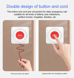 Botón de Emergencia SOS con WiFi TY-J02, Sensor de Alarma para Niños y Ancianos, Interruptor de Ayuda de Emergencia, Control Remoto por Aplicación Tuya Smart Life - Product Image 6