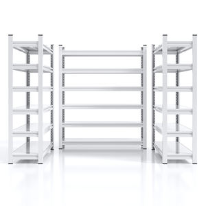 산업용 조명 의무 창고 차고 보관 선반 금속 도구 랙 홈 슈퍼마켓 선반 - Product Image 1