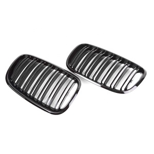 Griglia Anteriore per Auto X5 X6 per <span class=keywords><strong>BMW</strong></span> E70 E71 Nero Lucido a Doppio Raggio di Alta Qualità a Nido d'Ape per <span class=keywords><strong>BMW</strong></span> X5 X6 2007-2013 - Product Image 6