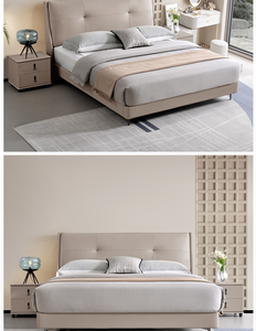 Lit de style simple - Résistant à la transpiration et à l'huile, anti-fissures, résistant à la chaleur, pouvant être désinfecté à l'alcool, <span class=keywords><strong>matelas</strong></span> souple - Product Image 4