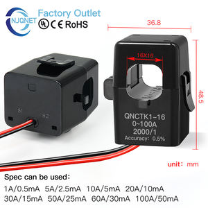 Transformador de Corriente de Núcleo Dividido QNCTK1-16 2000:1 4000 5000 1 50A 50mA 100A 25mA Sensor de Corriente con Abrazadera CT Transductor - Product Image 3