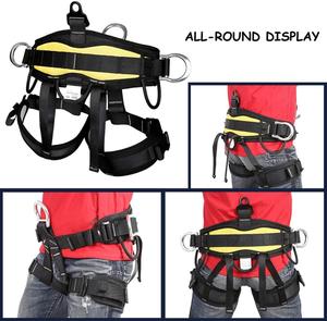 Pro ağacı oyma koşum kemer kaya tırmanma paraşüt kemer anti-sonbahar dişli SOS güz ağacı Squires önleme Polyester Arnes De - Product Image 3