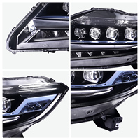 Accessoires de voiture pour Honda Elysion 2019-2022 Hybride 12V Nouveaux phares LED gauche et droit Systèmes d'éclairage automatique
