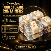 Vente d'usine – Contenant carré en plastique PET transparent, jetable et compatible micro-ondes, avec couvercle personnalisable pour gâteaux et pains