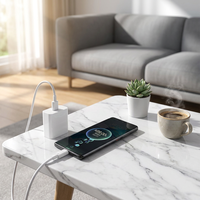 Cantell 6A USB Type C Câble de charge rapide USB-C de charge rapide 2A Câble de données de téléphone portable pour samsung