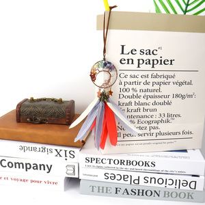 Decoración artística de macramé para habitación Indie, decoración de coche, árbol de la vida, colgante de pared, atrapasueños con plumas para adorno bohemio, regalo de Festival - Product Image 3