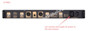 Micrófono Inalámbrico USB de Doble Canal M-9602 con Supresor de Retroalimentación/Echo/Equalizador Integrado para <span class=keywords><strong>Karaoke</strong></span> de Alta Calidad - Product Image 5