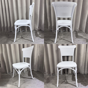 All'aperto di alta qualità bianco moderno nordico impilamento in plastica Hotel hall sedia matrimonio anche di plastica Chaires - Product Image 6