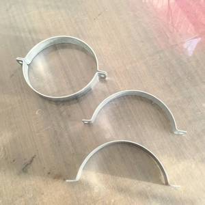 OEM ODM Custom High Quality Stainless Steel Spring <strong>Clip</strong> Spiral Flat Steel Wire Forming <strong>Clips</strong> Tube Buckle - Product Image 6