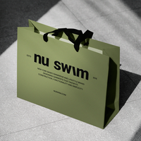 Nouveau 2025 Luxe Créatif Sacs en Papier Vente en Gros Logo Personnalisé Carton Vêtements Cadeaux Sacs Kraft Emballage à Main Sac en Papier