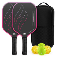 Raquette de pickleball 16 mm à corps large, noyau en PP alvéolé, bord en TPU pressé à froid, personnalisable OEM