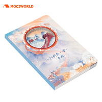 Cahier A5 personnalisable avec éléments architecturaux chinois Couverture en papier pour cahier promotionnel d'art personnalisé