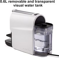 Machine à café expresso à capsules pour la maison, compatible NS Original Pods, pompe haute pression 20 bars, entièrement automatique et programmable