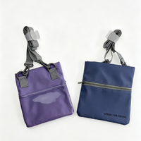Sac bandoulière mini personnalisable, avec sangle réglable, pour les courses quotidiennes, les voyages et les sports