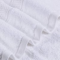 Serviettes Utopia - Ensemble de serviettes de bain, serviettes blanches