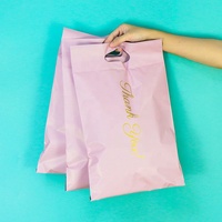 Offre Spéciale Lettres personnalisées Nom Logo Extra Large Paquet d'expédition Sac de courrier en plastique avec poignée