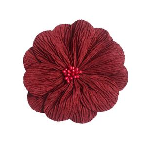 Flores de Tela de 8 cm, Camelia, Flor de Tela para Manualidades, Bodas, Scrapbooking, Tocados, Accesorios para el Cabello - Product Image 1