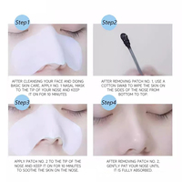 Patch Nez « Beauty Glazed » Anti-Points Noirs et Acné - Bandes Purifiantes Nettoyantes pour Points Noirs et Acné