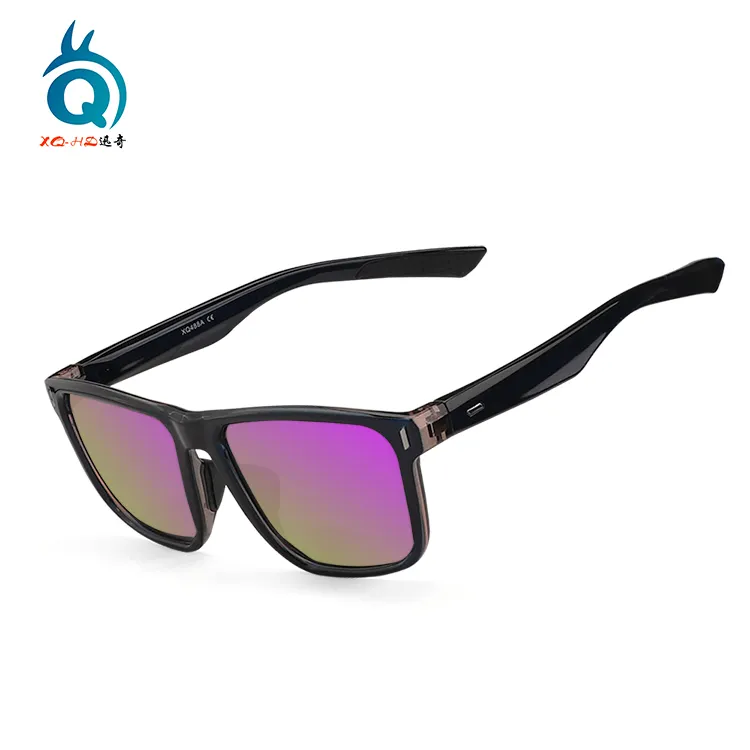 Alta calidad UV400 anteojo HD polarizado proteger Golf gafas de sol pesca marco cuadrado espejo lente gafas de sol