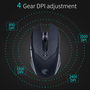 เมาส์ออปติคอลสำหรับเล่นเกม RGB แบบมีสาย8000dpi สไตล์3D ยอดนิยมที่มีความละเอียดสูงสำหรับผู้ใช้ที่เชื่อมต่อ USB สำหรับแล็ปท็อปพีซี - Product Image 5