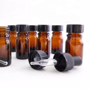 PETITES BOUTEILLES EN VERRE DE 5Ml. 1/<span class=keywords><strong>6</strong></span> Oz Ambre Mignon Mini <span class=keywords><strong>Teinture</strong></span>, Aromathérapie, Huiles Essentielles - Product Image 6