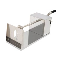 Commerciële roestvrijstalen wortelsnijder/aardappelsnijder/aardappelchips snijmachine