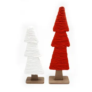 OEM定制设计迷你手圣诞树桌面装饰品圣诞树装饰品