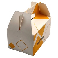 Boîte d'emballage pour restauration rapide personnalisée, vente chaude, boîte à emporter pour poulet frit KFC, boîte en papier pour déjeuner à emporter, boîte en papier pour aliments