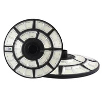 Lampe solaire de jardin d'extérieur Détecteur de mouvement d'intérieur Ufo 30W 60W Led 80 Lampadaire solaire Prix Luces Solares IP65 Paysage 6300